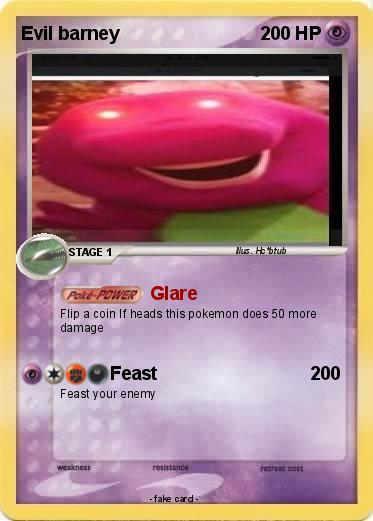 Pokemon Evil barney