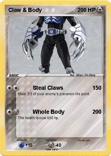 Pokemon Claw & Body