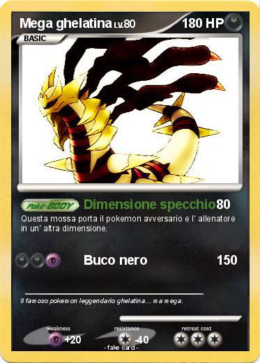 Pokemon Mega ghelatina