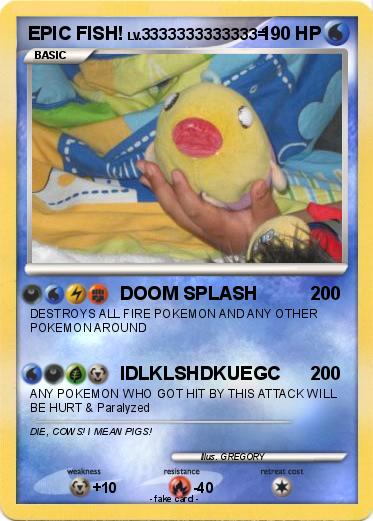 Pokemon EPIC FISH!
