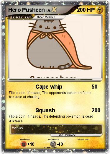 Pokemon Hero Pusheen