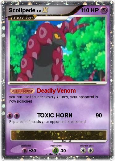 Pokemon Scolipede