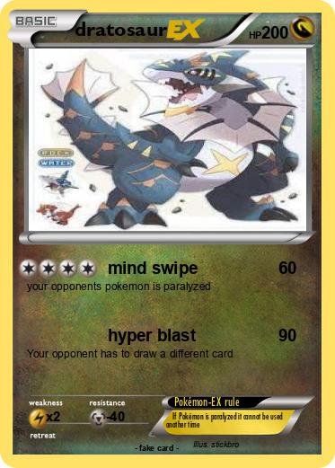 Pokemon dratosaur