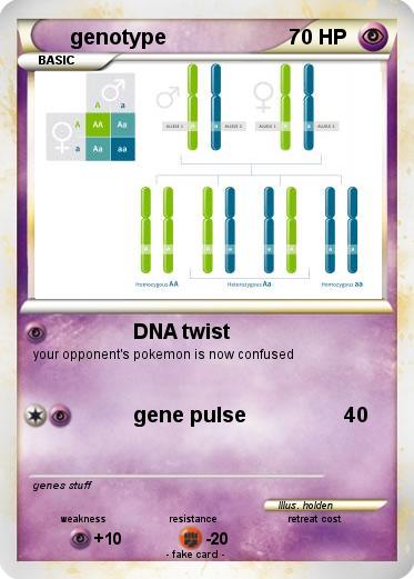 Pokemon genotype