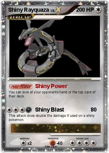 Pokemon Shiny Rayquaza