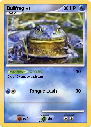 Pokemon Bullfrog