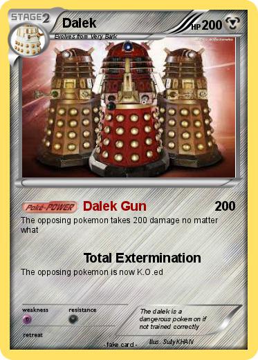 Pokemon Dalek