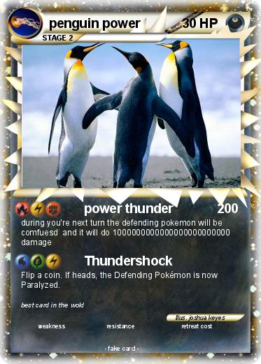 Pokemon penguin power