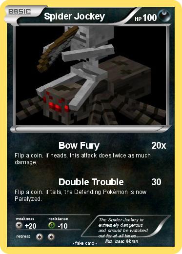 Pokemon Spider Jockey