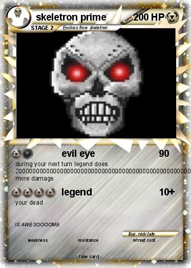 Pokemon skeletron prime