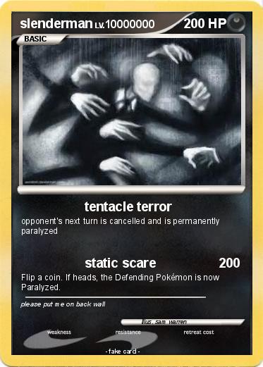 Pokemon slenderman