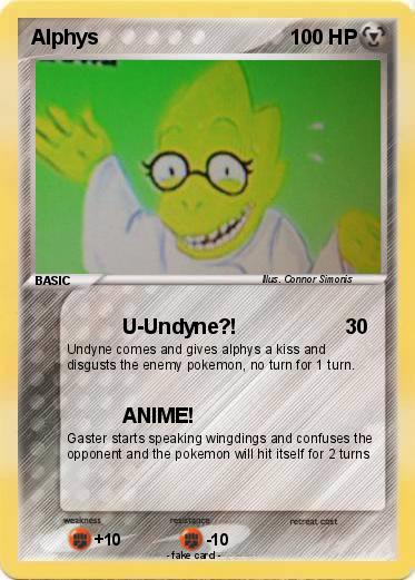 Pokemon Alphys