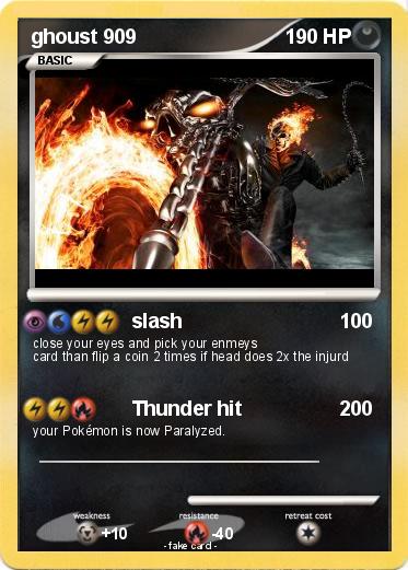 Pokemon ghoust 909