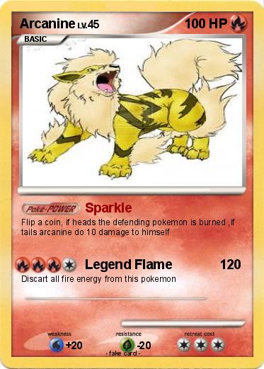 Pokemon Arcanine