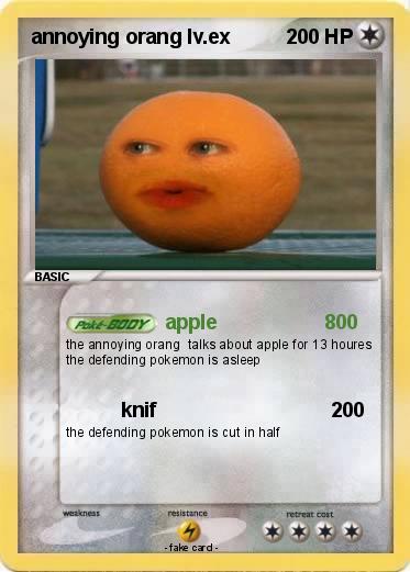 Pokemon annoying orang lv.ex