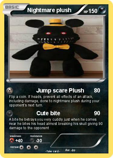 Pokemon Nightmare plush