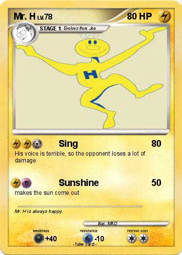 Pokemon Mr. H