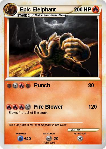 Pokemon Epic Elelphant