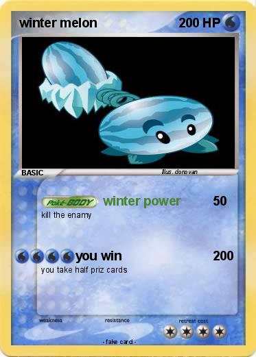 Pokemon winter melon