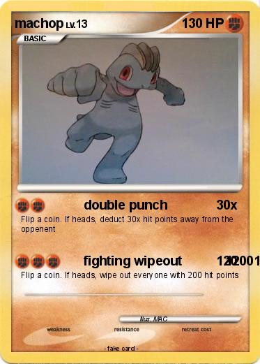Pokemon machop