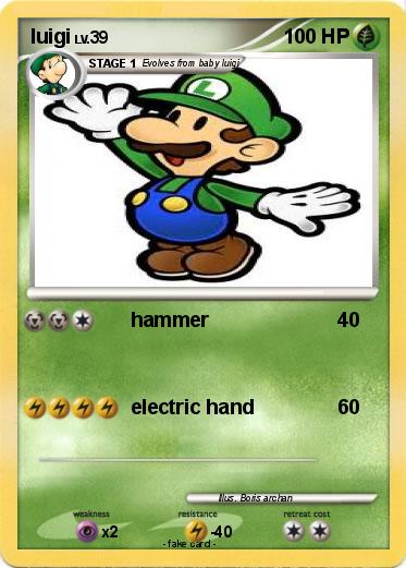 Pokemon luigi