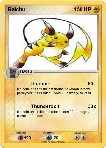Pokemon Raichu