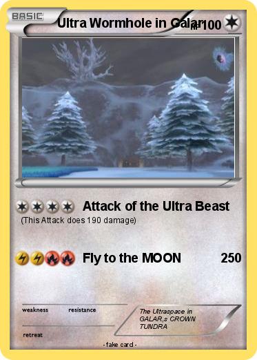 Pokemon Ultra Wormhole in Galar