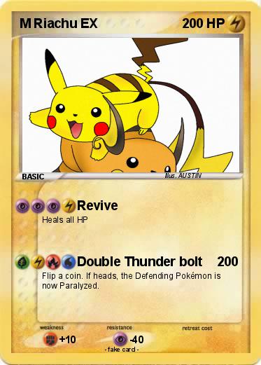 Pokemon M Riachu EX