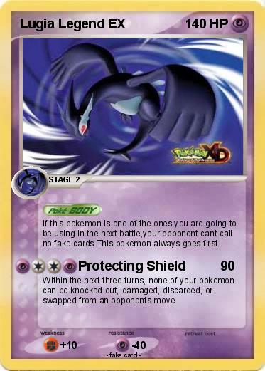 Pokemon Lugia Legend EX