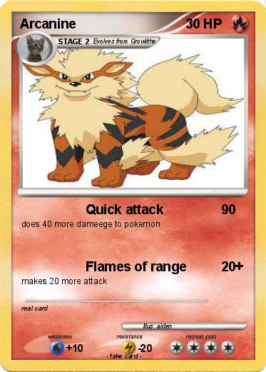 Pokemon Arcanine