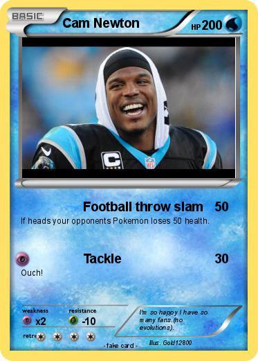 Pokemon Cam Newton