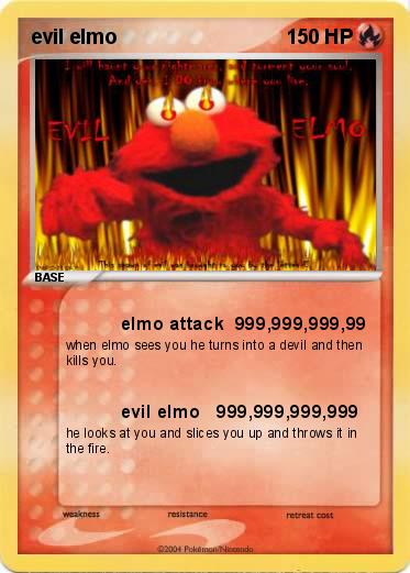 Pokemon evil elmo