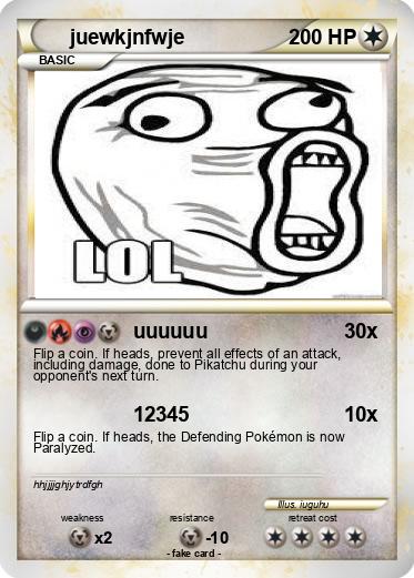 Pokemon juewkjnfwje