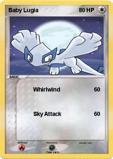 Pokemon Baby Lugia