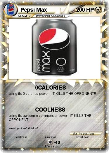 Pokemon Pepsi Max