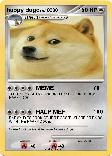 Pokemon happy doge