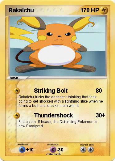 Pokemon Rakaichu
