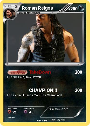 Pokemon Roman Reigns