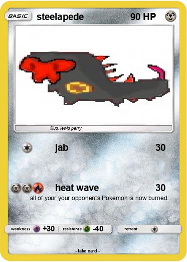Pokemon steelapede
