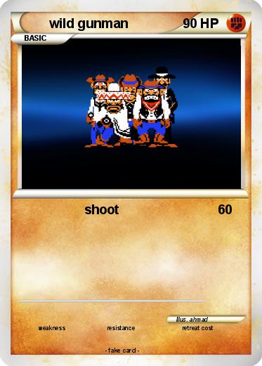 Pokemon wild gunman