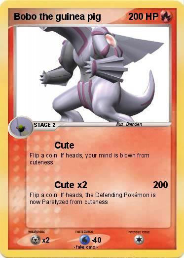 Pokemon Bobo the guinea pig