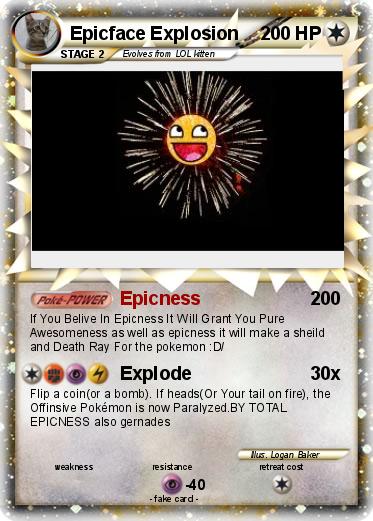 Pokemon Epicface Explosion