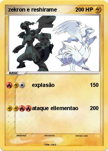 Pokemon zekron e reshirame