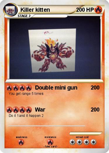 Pokemon Killer kitten
