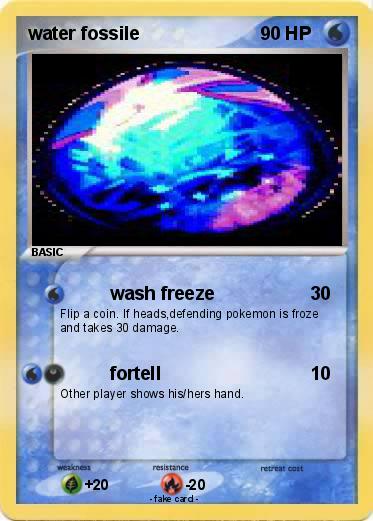Pokemon water fossile