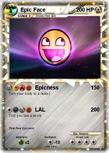 Pokemon Epic Face