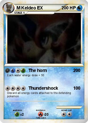 Pokemon M Keldeo EX