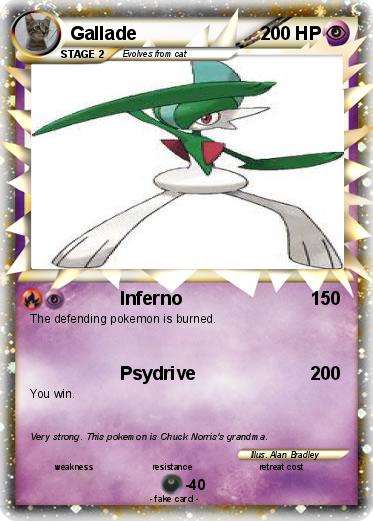 Pokemon Gallade