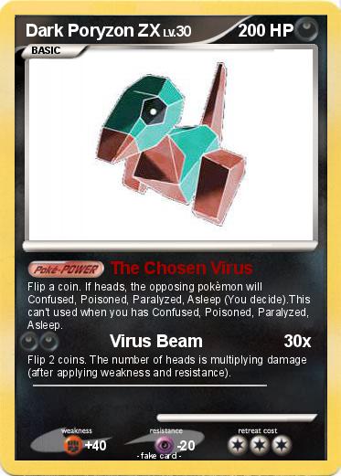 Pokemon Dark Poryzon ZX
