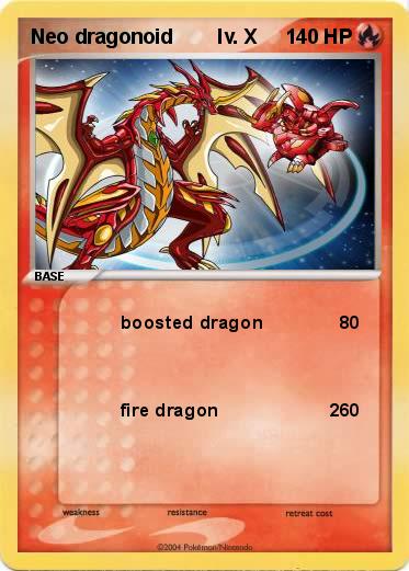 Pokemon Neo dragonoid        lv. X